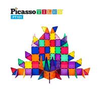 Juego de bloques magnéticos PICASSO TILES 101 piezas (edad mínima recomendada: 3 años)
