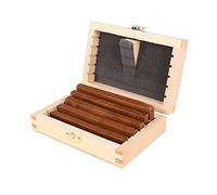 Juego de bloques patrón 6 pares, 12 Uds., bloque de calibre de almohadilla paralela, juego de almohadillas de fresado CNC de acero de aleación de 120mm X (10-35Mm) for torno de máquina de fresado con