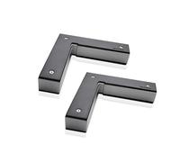 Juego de bloques patrón, Abrazadera de ángulo recto, posicionamiento, cuadrado, localizador auxiliar en forma L, bloque aleación aluminio para carpintería