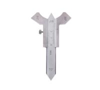 Juego de bloques patrón, Calibre de soldadura 0-20mm, calibre costura, inspección, regla ángulo 60, 70, 80 y 90 grados para carpintería