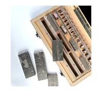 Juego de bloques patrón, Juego de 38 piezas, 1 bloque de calibre de inspección de grado 0, bloques de calibrador de prueba, instrumentos de medición Para calibración de precisión(Grade 1)