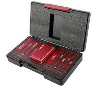 Juego de bloques patrón, Juego de calibradores bloques configuración, barras aluminio precisión métrica for sierras mesa, herramienta enrutadora carpintería, 15 Uds para carpintería