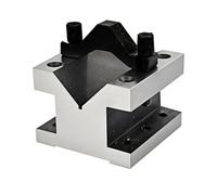 Juego de bloques patrón, Práctica prueba de precisión abrazadera bloque en forma V con, medida a juego 2 piezas para carpintería