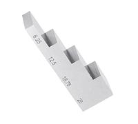 Juego de bloques patrón, Probador de espesor ultrasónico Y1UB, bloque calibración, 4 pasos para carpintería