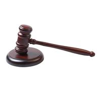 Juego de bloques y mazo de madera, mazo de juez hecho a mano de 9, 8 pulgadas con bloque de sonido para sala de audiencias, abogados, reuniones, venta en subasta