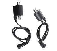 Juego de bobinas de encendido Torvex, conjunto de paquete de bobinas de chispa de 2 piezas 5EL-82320-00-00 compatible con motocicleta XVS1100 V Star 1999-2009