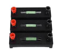 Juego de bobinas de Resistencia de Valor Fijo para Laboratorio de física - Resistencias de 5 ohmios 1,5 A, 10 ohmios 1 A y 15 ohmios 0,6 A con 1 por ciento de precisión para