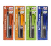 Juego de bol grafos de caligraf a PILOT Parallel de 1,5 mm, 2,4 mm, 3,8 mm y 6 mm con cartucho de tinta adicional (P9005SET)