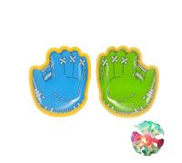 Juego de bolas adhesivas para niños, juego interactivo para padres e hijos con objetivo de ventosas, bolas adhesivas para actividades al aire libre (Blue/Green+Ball)