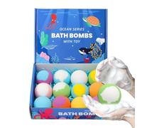 Juego de Bolas de Baño Con Juguete En El Interior Doce Unidades Lavado Para