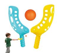 Juego De Bolas De Cuchara - ABS 36x10x12cm | Juego De Lanzamiento De Raqueta Portátil Con Diseño Ligero Y Duradero, Juguete Divertido Para Y Adultos | Conjunto De Actividades Deportivas De Pica-