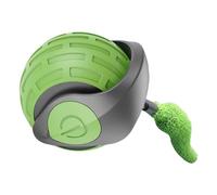 Juego de bolas de gato genérico, Automatic Electric Rolling Balls Cats, Interactive Smart Pet Toys with Motion Activation, Recargable Indoor Entertainment for Kittens and Adult Cats, Boredom Relief
