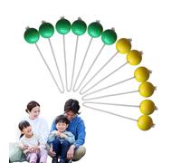 Juego de bolas de lanzamiento de escalera, juego de 6 bolas al aire libre para juego de escalera | Interacción padre-hijo, herramienta de ejercicio portátil para actividades al aire libre y equipo de