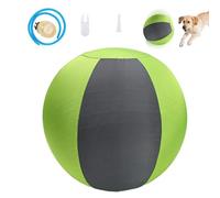 Juego de bolas de perro genérico - Inflatable Puppy Play System, Giant Interactive Dog Toy Ball, Outdoor Training Ejercise Tool Kit, Backyard Lawn Garden Use, Farm Park Apartment Pool Fun
