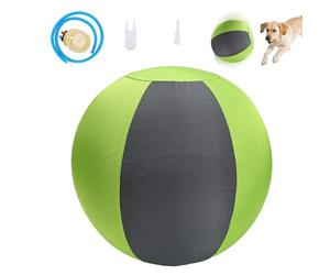 Juego de bolas de perro genérico - Inflatable Puppy Play System, Giant Interactive Dog Toy Ball, Outdoor Training Ejercise Tool Kit, Backyard Lawn Garden Use, Farm Park Apartment Pool Fun