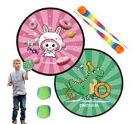 Juego de bolas genérico Toss and Catch para niños, Parent-Child Interaction Activity, Outdoor Play Tools, Easter Basket Stuffer for Boys, Girls, Children, Family Fun, (200 g)