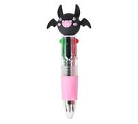 Juego de bolígrafos de escritura de Halloween | Bolígrafo multicolor extensible para | Accesorio escolar | Bolígrafo de baile colorido como regalo de cumpleaños y comienzo