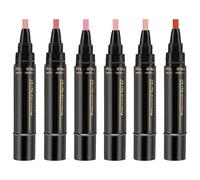 Juego de bolígrafos de esmalte de uñas 3 en 1, 6 piezas, bolígrafos de esmalte de uñas de secado rápido, remojo en un solo paso, arte de bricolaje para mujeres y niñas/6 colores, 8 ml (B)