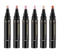 Juego de bolígrafos de esmalte de uñas 3 en 1, 6 piezas, bolígrafos de esmalte de uñas de secado rápido, remojo en un solo paso, arte de bricolaje para mujeres y niñas, 6 colores, 8 ml (B)