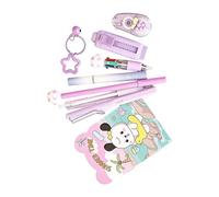 Juego de bolígrafos de gel de alta calidad con 9 suministros escolares esenciales para el día del niño