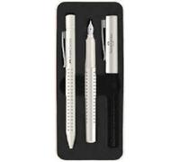 Juego de bolígrafos Faber-Castell 201527 Blanco 2 piezas