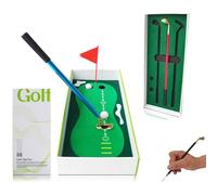 Juego De Bolígrafos Golf para Escritorio - Accesorios de Escritorio Divertidos y Originales,Juegos de para Adultos con Bolígrafos de Golf,para Oficina Casa Escuela Cumpleaños Hombre Mujer R