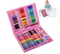 Juego de bolígrafos para colorear, conjunto de rotuladores de bolígrafos para colorear | 150X Kit de arte suministros de dibujo | Kit de arte suministros de dibujo, conjunto de marcadores de co