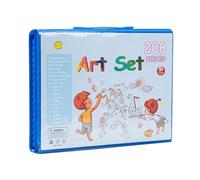 Juego De Bolígrafos Para Colorear Para Niños - Kit De Ilustraciones Grandes, Herramientas Artísticas Adecuadas Para Viajes | Suministros De Dibujo De Tinta De Secado Rápido Con De Almacenamiento