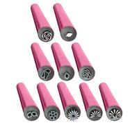 Juego de bolígrafos para sellos para decoración de uñas, juego de bolígrafos para decoración de uñas, pegatinas de diseñador de sellos para decoración de uñas, herramientas de punteado para arte de uñ