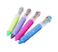 Juego de bolígrafos retráctiles multicolor 10 en 1 de 0,7 mm, bolígrafo de escritura, suministros escolares y de oficina