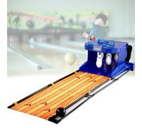 Juego de Bolos electrónico, Consola Deportiva de Interior con Marcador LED y reinicio automático, Efecto de Sonido de simulación de iluminación, Entretenimiento for Padres e Hijos(2m/6ft)