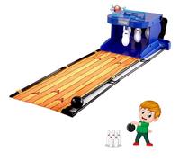 Juego de Bolos electrónico, Dispositivo de puntuación LED, Entretenimiento for Padres e Hijos, Arco de Retorno automático de Bolas, reinicio, iluminación, Efecto de Sonido de simulación(2m/6ft)