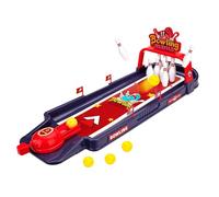 Juego de bolos para niños, Sleek, para niños de 2 5 años, juego de bolos, juguetes de escritorio, juegos de mesa pequeños, para hombres, mujeres, jóvenes, trabajo, multiusos, uso al aire libre