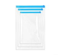 Juego de bolsas de compresión para ropa de viaje con función enrollable para minimizar el espacio del equipaje y mejorar la eficiencia de embalaje (2S+4M+4L)