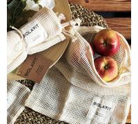 Juego de bolsas de la compra Bilovit Zero Waste - 3 piezas