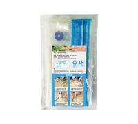 Juego de bolsas reutilizables de sellado al vacío con bomba eléctrica recargable, almacenamiento hermético para carne, verduras, queso, ropa, incluye 20 bolsas (B 5 bolsas x 21 x 22)