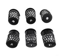 Juego de bolsillos para mesa de billar con 4 esquinas y 2 redes laterales de PVC negro para mesas de juego interiores estándar, kit de repuesto que incluye tornillos (bolsa central + bolsa trasera)