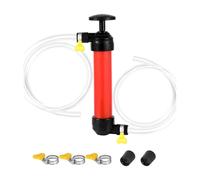 Juego de bombas de transferencia de líquido con mangueras y conector de metal, bombas de transferencia de líquido operadas a mano, instalación sencilla para remolques