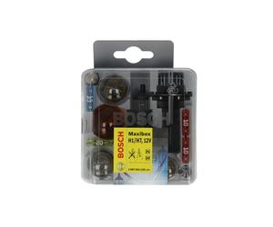 Juego de bombillas BOSCH H7/H1 Maxibox +P21W T4W PY21W P21/5W W5W 2x10A 1x15A 1x20A