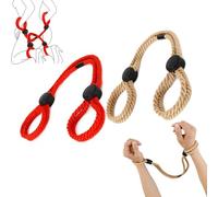 Juego de bondageset Fessel Set Principiante 2 X Bondage Cuerda Sm Bondageseil Pechos Self Bondage Esposas Cama Esposas Juego Bdsm Bondage Cuerdas Cuerda Cuerda Fessel Set para Sexo Selfbondage para