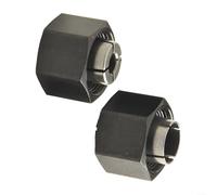 Juego de boquilla y tuerca para mandril de accesorio de enrutador para DW6214/DW616, repuesto adecuado para piezas Bosch