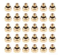 Juego de boquillas de atomización de latón, 30 unidades, 0 5 mm, para jardinería y manualidades de baja presión