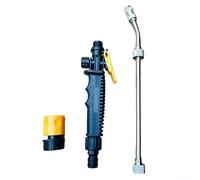 Juego de boquillas de pulverización de agua para manguera de jardín, varita de limpieza eficiente para coches, vallas y hormigón (72 cm)