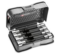 Juego de boquillas Destornillador de 1/2" XZN Corto y Largo, 8 Piezas