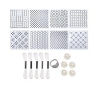 Juego de Bordado Japonés, Dedal, Juego de Costura para Adornar Camisas, Patchwork