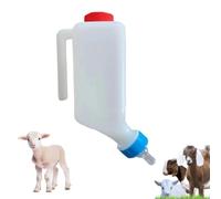 Juego de botellas de alimentación de cordero,Botella de alimentador de leche colgante de animales colgantes,Botellas de lactancia de ABS con pezón anticólico, desmontable (800ml)