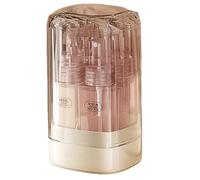 Juego de botellas de viaje 4 en 1, botellas vacías, botellas de cosméticos, botellas pequeñas, contenedor de champú para rellenar