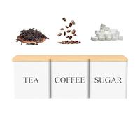 Juego De Botes Para Café: 3 Botes De 500 Ml Para Almacenar Granos Y Productos Secos | Botess Herméticos Para Cocina Que Conservan Granos De Café, Especias, Azúcar Y Harina. Organizador De Despensa