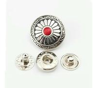 juego de botones a presión para coser, botones a presión, cierres para coser cuero, manualidades, ropa, bolsos, accesorios de ropa, herramientas - 2