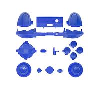 Juego de botones de repuesto mate completo Kits de mod para Xbox Series X/S, piezas de reparación LB RB LT RT Parachoques disparadores D-pad ABXY Start Back Sync Compartir Teclas para Xbox Series X /S Controller (azul)